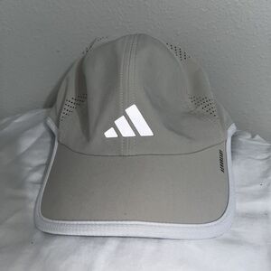 Adidas Gray Cap with White Logo
